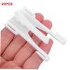20PCS Curtain Strap Adjustable Curtain Hook Durable Stable Butterfly Hook Lightweight Easy Install Curtain Accessory Home Window