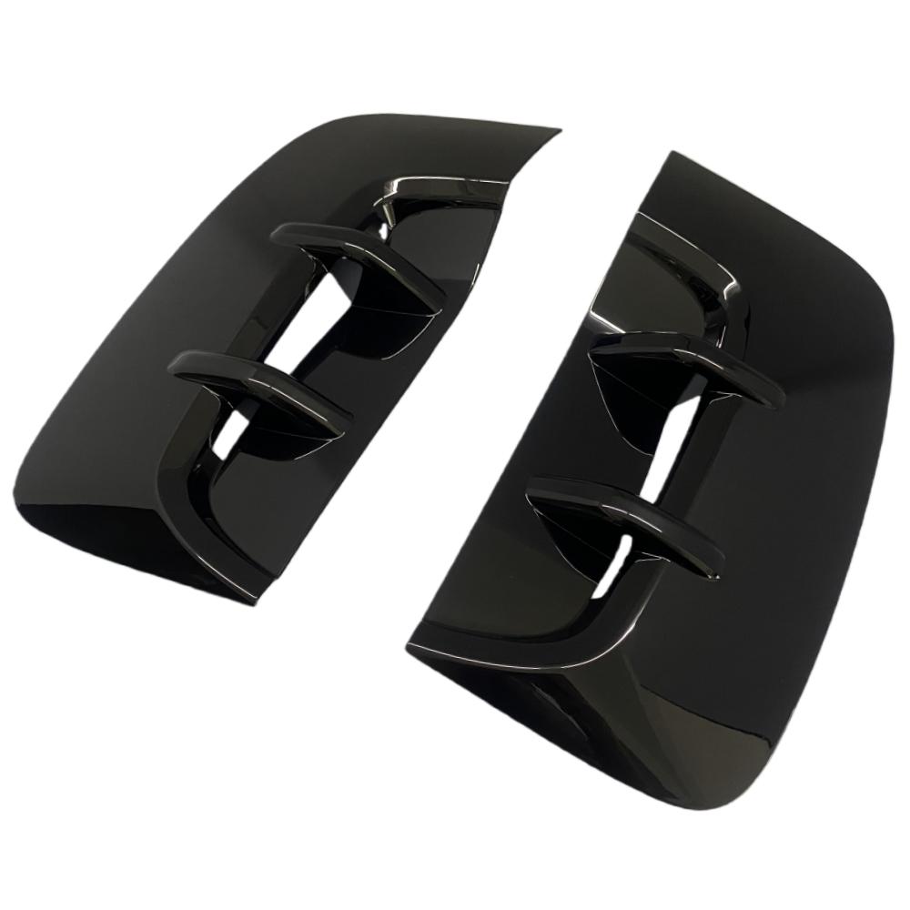 Für Kia Stinger 2018- SeitenTür Karosserie Kotflügel Blatt Brett Dekoration Abdeckung Zierleiste Exterieur Styling Seitenkotflügel Lüftungsöffnung Abdeckung