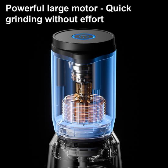 Electric Salt And Pepper Grinder Rechargeable Adjustable Spice Grinder Automatic Pepper Mill Kitchen Housewarming Gift