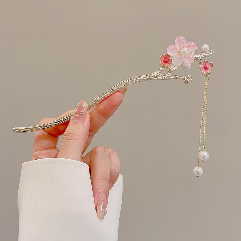 Neue Haarnadeln für Damen & Kinder 2025: Elegante Hanfu Hochsteckfrisur Accessoires im alten chinesischen Stil