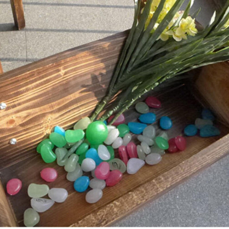 Świecący Kamień Emitujący Światło Sztuczny Dodatek Dekoracja Akwarium