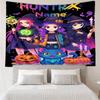 Custom Name KPop Demon Hunters Print Tapestry, Backdrop, Easy Setup, Ideal for Bedroom, Office & Living Room, with Aesthetic Wall Hanging Decor.