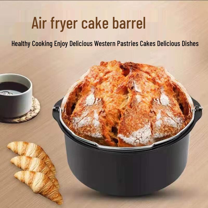 MDNG Air Fryer 9-inch Black Pizza Pan 3-Pack