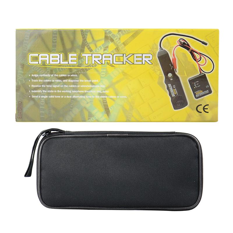 Universal EM415PRO Automotive Cable Wire Tracker Short & Open Circuit Finder Tester Car Vehicle Repair Detector Tracer 6-42V DC
