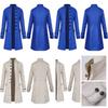Retro Gothic Victorian Uniform Tailcoat Jacket For Men