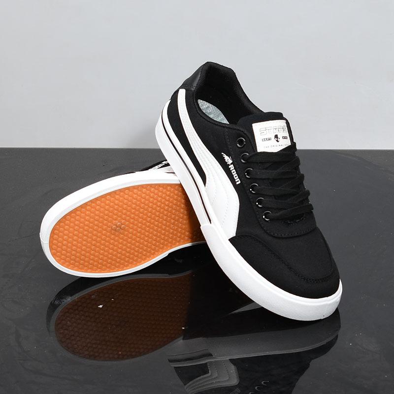 Летние дышащие черные повседневные кеды Tide ретро спортивные немецкие тренировочные board shoes 2 39 чёрный
