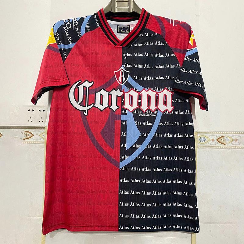 Vintage Unpopular Classic Jersey Chivas Mexico Americas Monterrey Atella Home and Away Football Jersey Long Sleeve