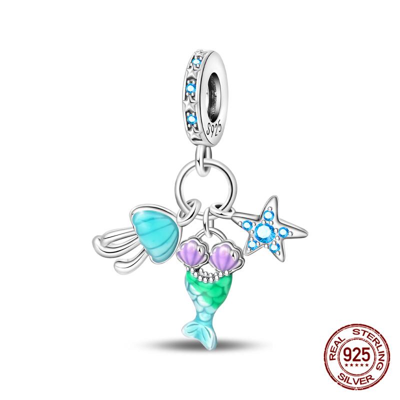 New 100% Copper Summer Cocktail Leisure Time Charms Fit Originalbracelet Diy Jewelry Making Women Gift