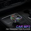 Car FM Transmitter Auto Radio Adapter Music Player MP3 Music Player Auto Phone Charger For Vehicle RV Sedan Truck Radio Adapter
