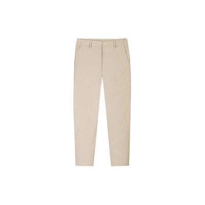 Training Series Solid Color Mid-Rise Woven Straight Leg Casual Pants Men Bottoms Khaki 152427507-5