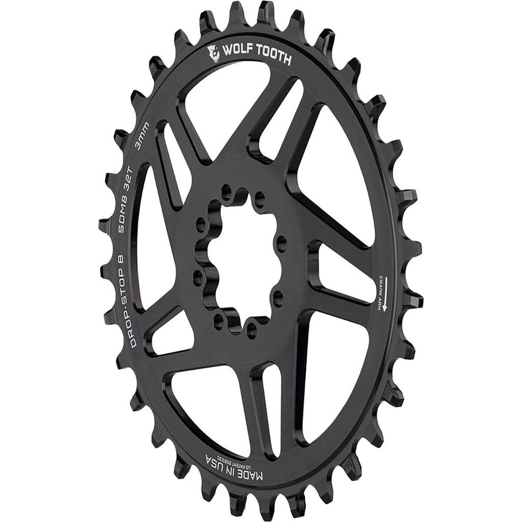Wolf Tooth Direct Mount Chainring for SRAM 36T 8-Bolt