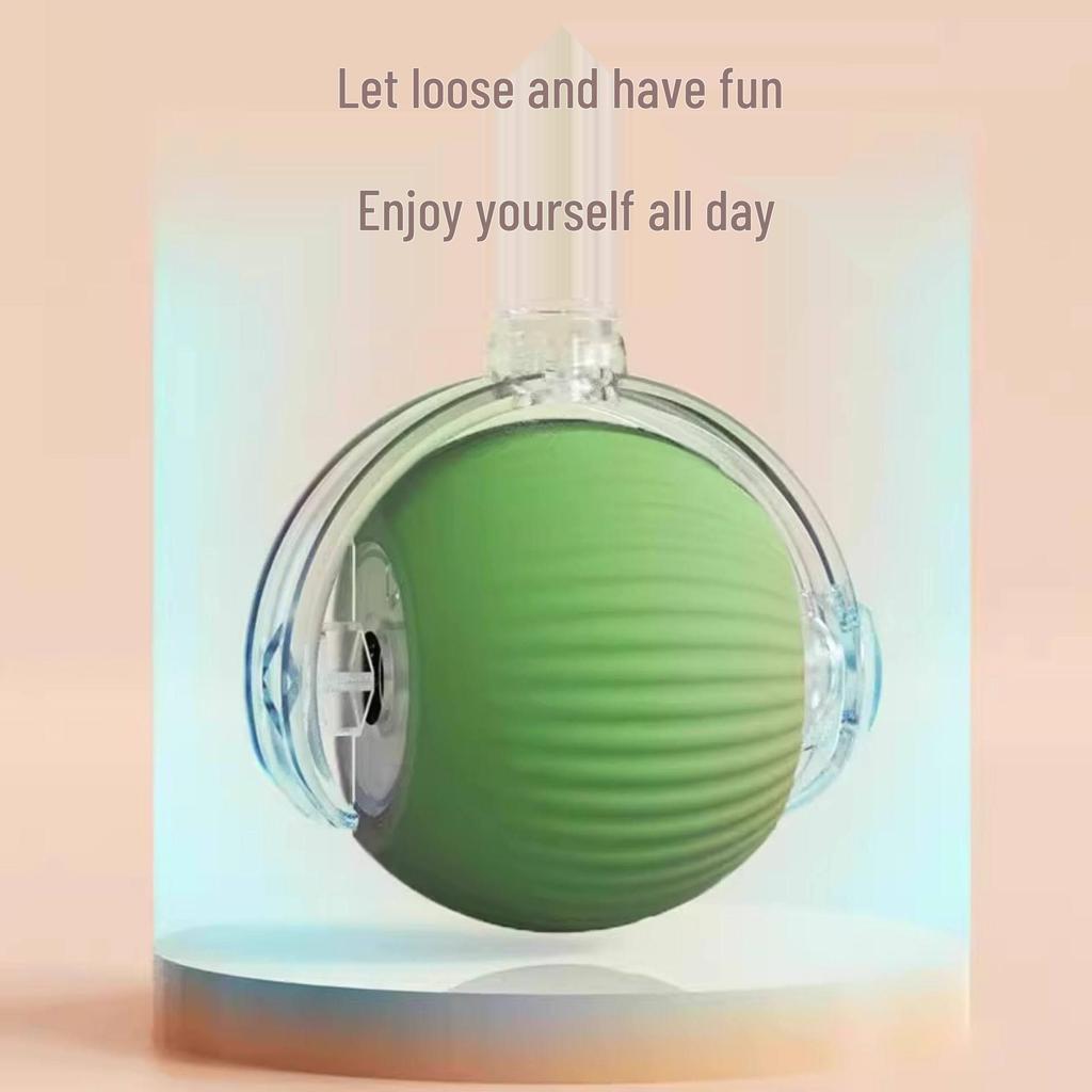 Smart Cat Dodging Ball: Automatic Electric Toy for Self-Entertaining and Decompression