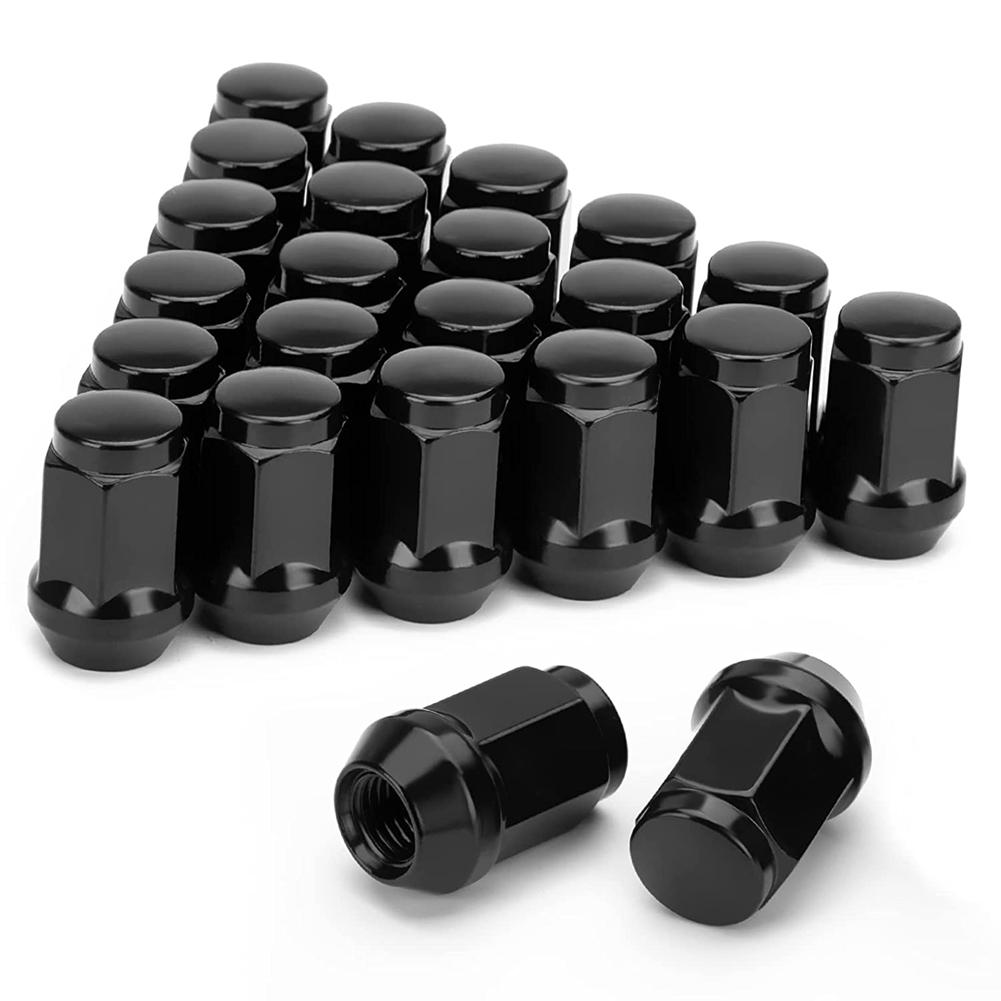 MML-24PCS 12X1.5 Lug Nut Closed End Bulge Acorn Cone Lugnuts, For FJ Cruiser 2007-,2001-2007 Sequoia