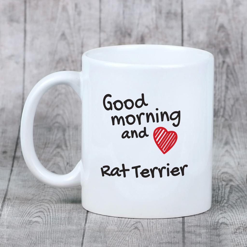 Rat Terrier, Ratting Terrier, Decker Giant - Cup with a Dog, Personalized Cup with a Print, a Classic Gift for Everyone from the Art-Dog Brand