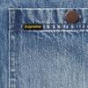 Supreme Worn Hooded Chore Coat Denim