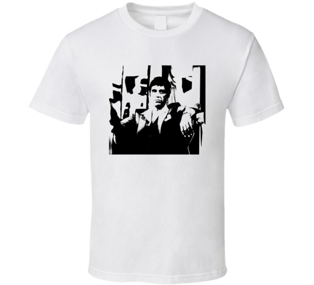 Scarface Tony Montana Pacino Movie Character T Shirt