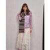 1Pc Multi-Color Graphic Fair Isle Wool Knitted Scarf With Tassels, Soft, Cold-Resistant, Versatile Neck Warmer