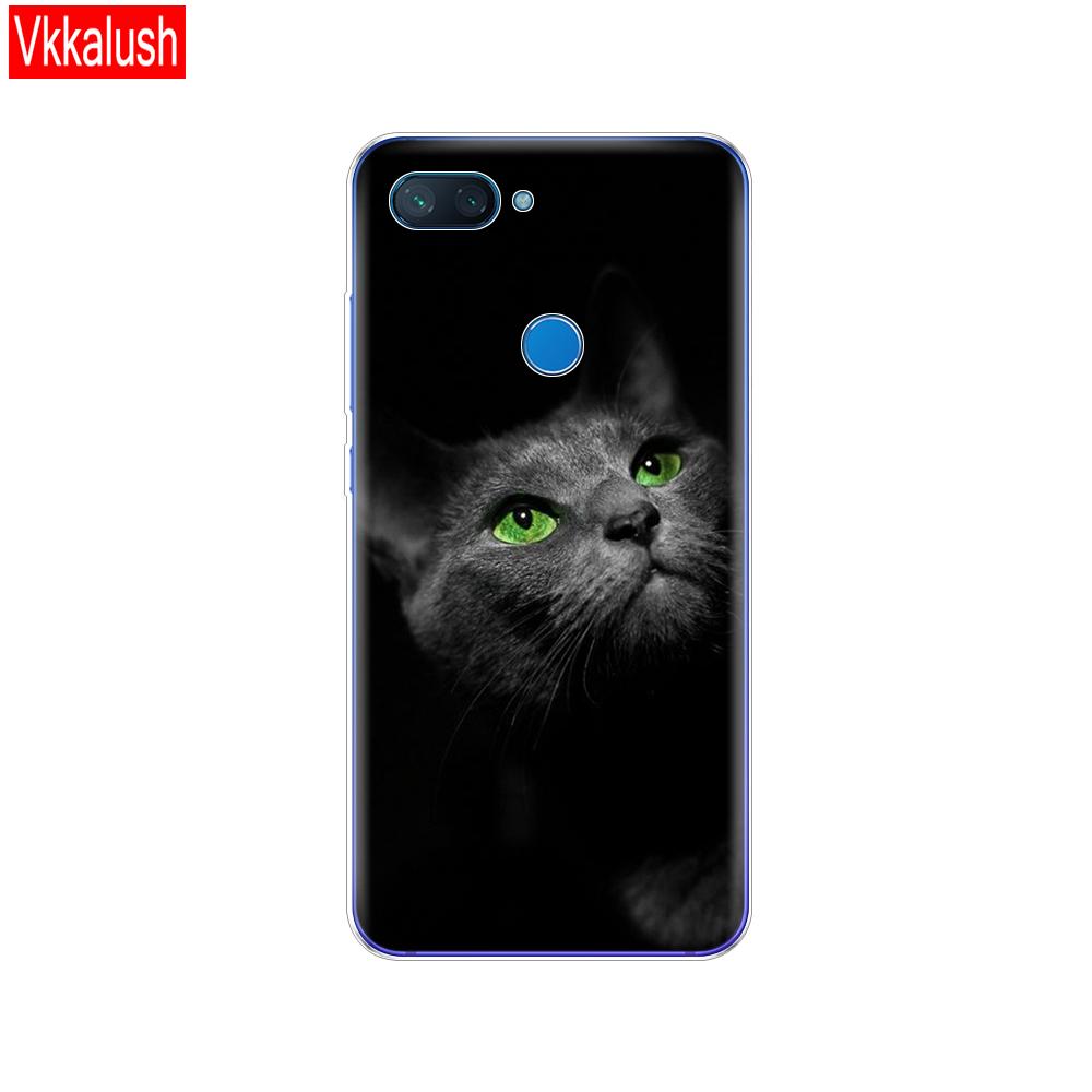 Silikonhülle Für Xiaomi mi 8 LITE Hülle 6,26 Zoll klar TPU niedliche Hülle Für Xiaomi mi 8 lite Rückseite Für Xiaomi mi8 coque capa