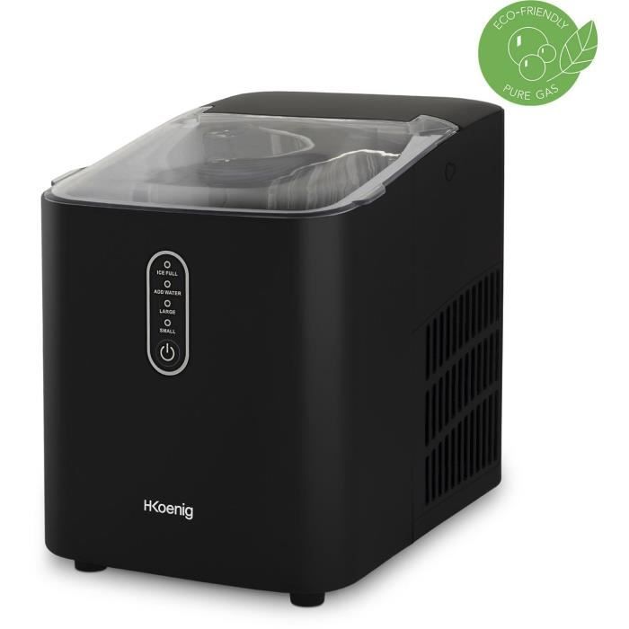 Ice Maker - HKoeNIG - KUB14 - 12 Kg - 1L - 120 W - Black