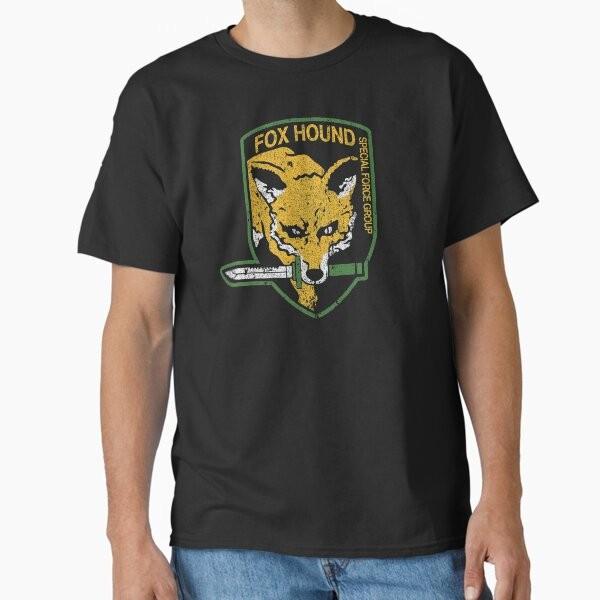 Foxhound Classic T-Shirt T-Shirt Hergestellt in USAus Größe S2XL
