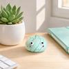 3D Printed Twisting Dumpling Toy, Stress Relief Slippery Cartoon Steamed Bun Toy, Articulated Spiral Rotating Dumpling Fidget Toy