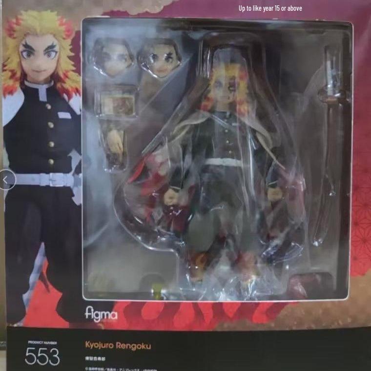 Demon Slayer Articulated Action Figures: Nezuko, Tanjiro, Zenitsu, Flame Pillar