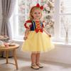 Europäisches & Amerikanisches Prinzessinnenkleid: Elegantes Schleifen-Formalkostüm für Kinder