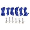 Retractable Buckle Rope Adjustable Quick Release Roller Tensioner for Camping Boating Home