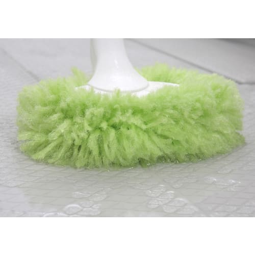 Sanko Bathroom Cleaning Brush, Joint Type, Bath Cleaner, Green, Special Fiber that Removes Dirt with Just Water, Surprise Fresh, BO-51
