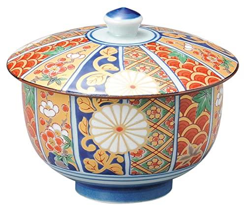 

Seto Monohonpo Old Imari с крышкой золотистого цвета (Арита посуда) [10×8,5 см]
