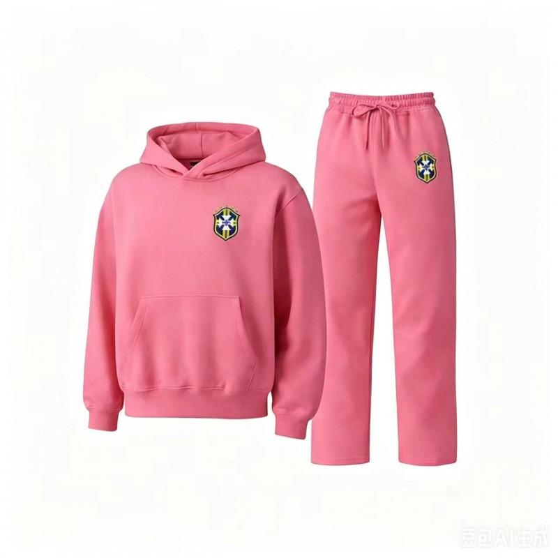 Completo da uomo casual con felpa con cappuccio e pantaloni coordinati Outfit sportivo streetwear Leggero Comodo