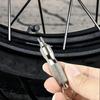 Tire Stem Removal Tool Valve Stem Remover Valve Core Tool Stainless Steel Keychain Valve Removal Tool Tire Valve Tool Core