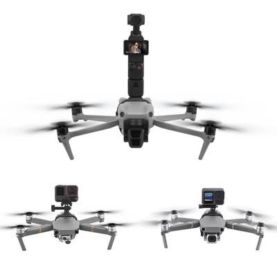 Top Extension Camera Bracket 1/4 Thread Camera Fill Light Top Bracket Camera Top Mount Holder for DJI Air 2/3S Mavic 2/3Pro