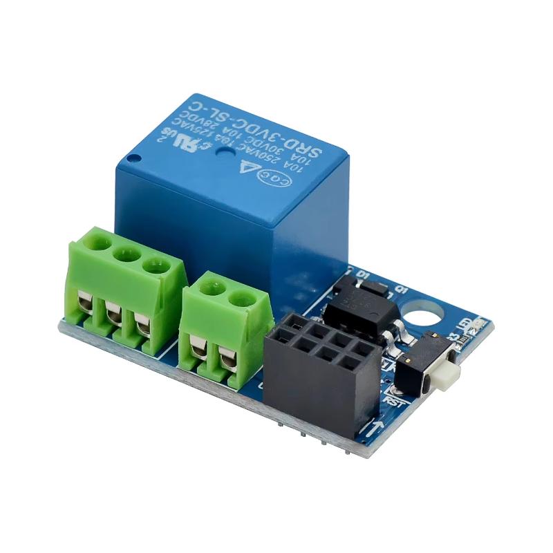 Module relais WiFi ESP8266 ESP-01S 5V Carte de commutation à distance sans fil pour le contrôle à distance des appareils ménagers