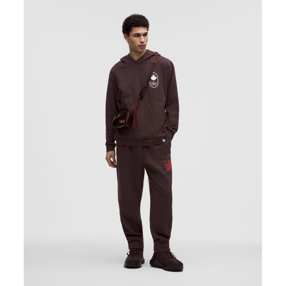 Lululemon Team Canada Future Legacy Easy Access Ripstop Bag 1.5l Coc Cpc Logo Black Garnet