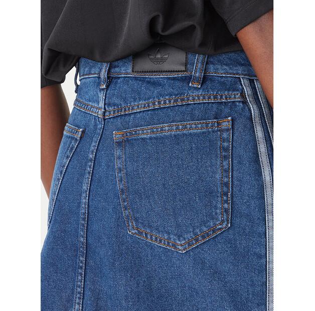 Adidas 3-Stripes Denim Skirt