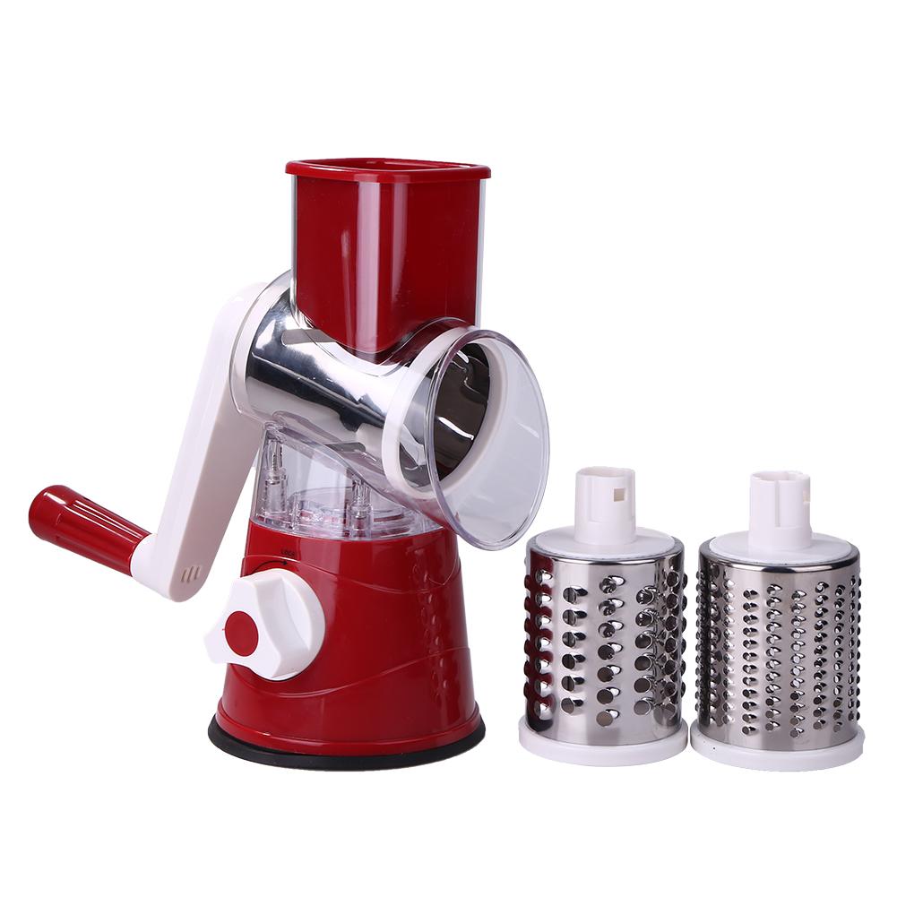 Rotary Cheese Grater Manual Hand Crank Cheese Grater Vegetable Slicer Cheese Shredder Easy To Clean Kitchen Gadgets