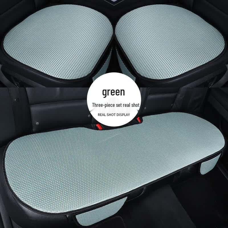 Ice Silk Car Seat Cushion Set