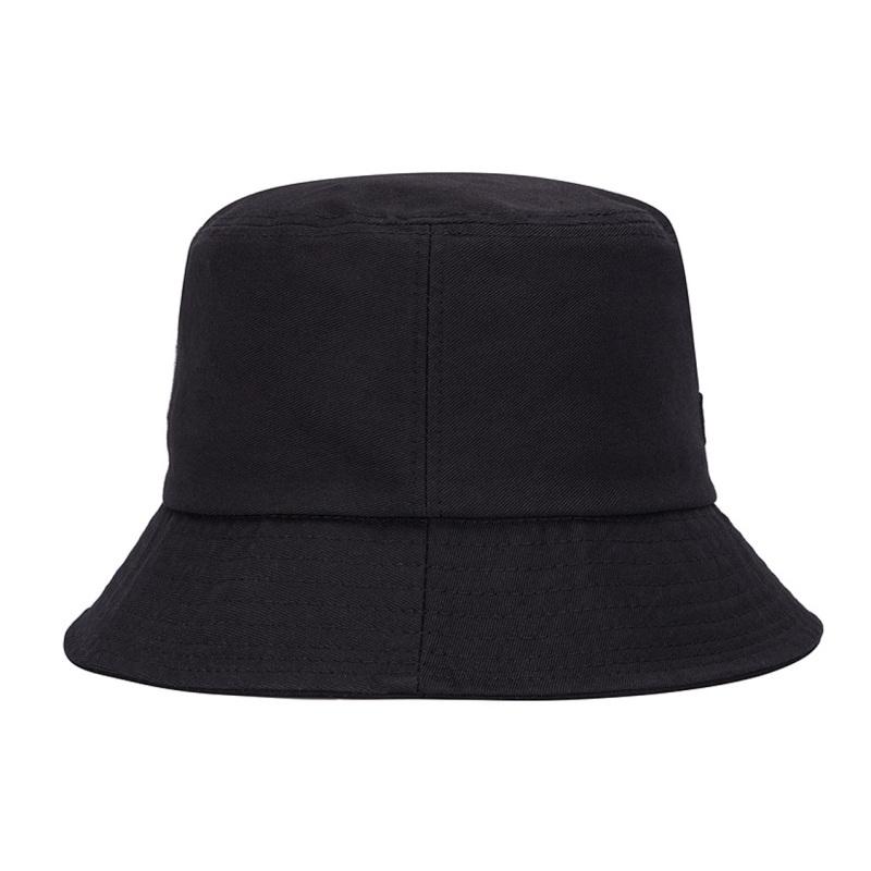 MLB Cotton Bucket Hats Unisex Black Fashion 3AHT7702N-50BKS