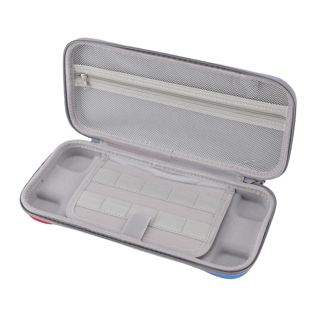 Carrying Case Fit for Switch 2 Game Console and Accessories Hard Shell Travel Storage Bag with 10 Game Card Slots Red