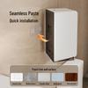 Punch-Free Wall-Mounted Tissue Box Holder for Bathroom, Kitchen, and Living Room