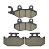 Motocycle Front and Rear Brake Pads For Kawasaki KX125 KX250 G1 H1 H2 J1 J2 K1 KX500 E1-E5 KDX 200 DX G SR 250 F1 D1 D2 D3