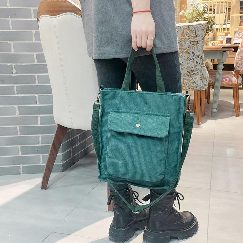 Simple Versatile Literary Large-capacity Shoulder Crossbody Bag