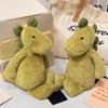 JC Shy Green Dinosaur Series Plush Stuffed Doll Cute Dinosaur Soft Cartoon Chidren Trendy Toy Girl Bag Charm Festive Fun Gifts
