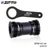 ZTTO Bicycle T47 Bottom Bracket 24 Crankset Dub 29 30mm Sealed Bearing Thread 47 68 73mm Shell 28.99mm Spline Axis MTB Road Bike