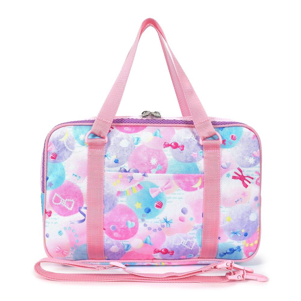 COLORFUL CANDY STYLE Calligraphy and with a Fluffy and Cute Candy Pop Kuretake Calligraphy Set for Elementary School Includes Shoulder A convenient