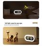 2024 LED Night Lamp & Silent Alarm Clock for Students - Multifunctional Bedroom Timepiece