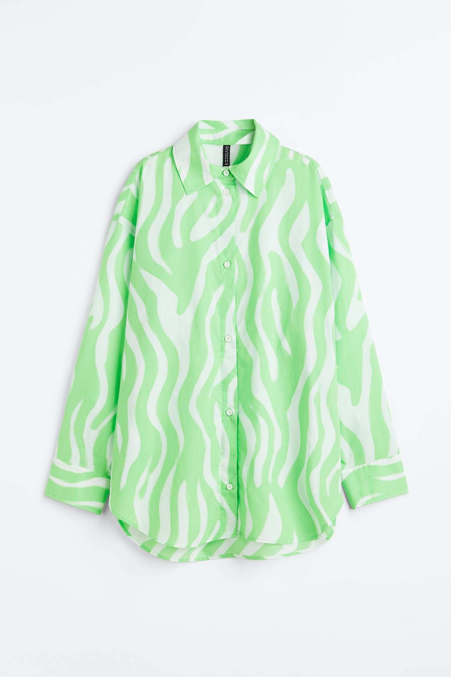 

Oversized cotton shirt