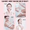 New Professional EMS Dual-Roller Facial Massager - Microcurrent Neck Firming Device with V-Lift Technology for Home Beauty Care
