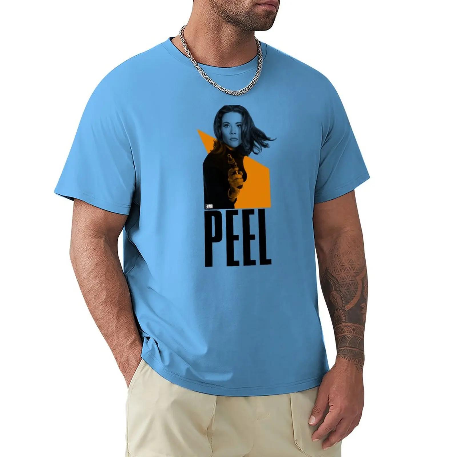 Steed Mrs Peel Mens TShirt funnys hippie clothes men clothings S